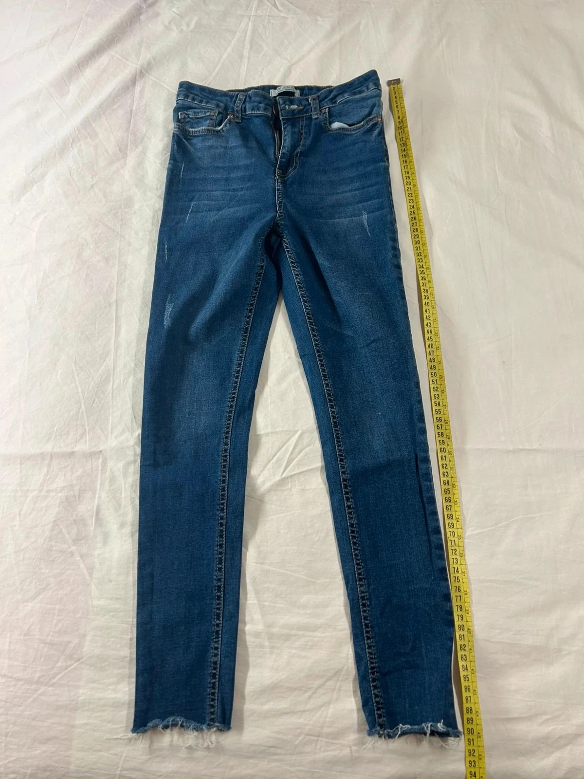Jean skinny bleu marine vintage df jeans denim collection